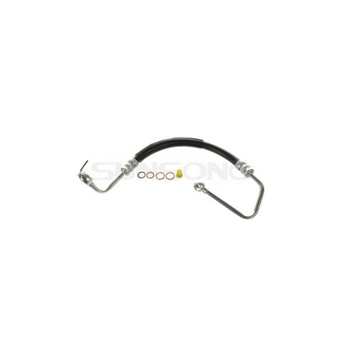 Sunsong Power Steering Pressure Line Hose Assembly P/N:3402714 Fits: Chevrolet Tracker 1998, Geo Tracker 1997, Pontiac Sunrunner 1997, Suzuki Sidekick 98-97, Suzuki X-90 98-96 - Image 1