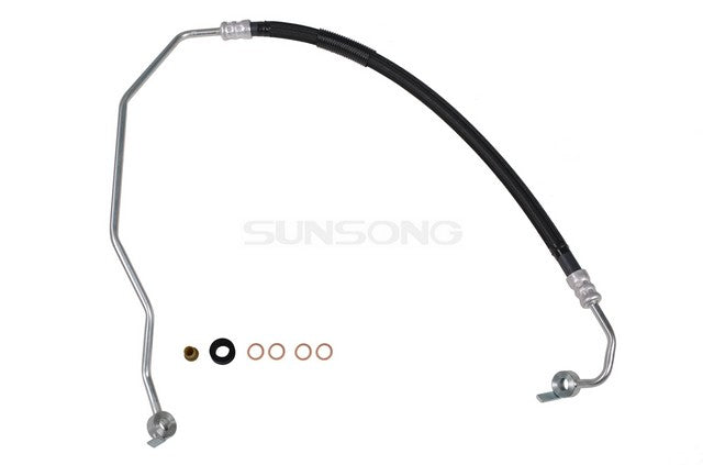 Sunsong Power Steering Pressure Line Hose Assembly P/N:3402777 Fits: Mazda Mx-5 14-06, Mazda Mx-5 Miata 15-06 - Image 1
