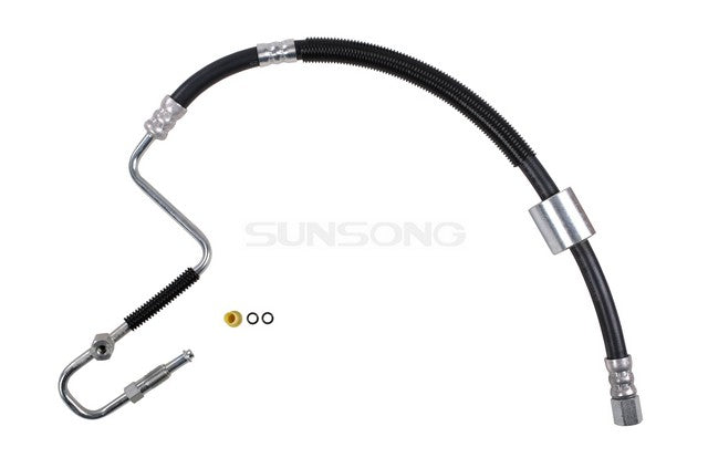 Sunsong Power Steering Pressure Line Hose Assembly P/N:3402792 Fits: Dodge Ram 1500 05-03, Dodge Ram 1500 2007, Dodge Ram 2500 07-03, Dodge Ram 3500 07-03, Dodge Ram 4000 07-05 - Image 1