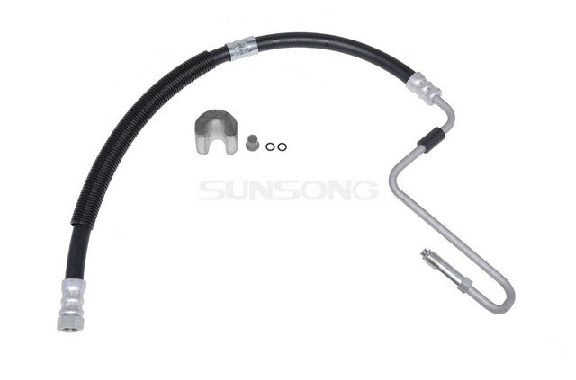 Sunsong Power Steering Pressure Line Hose Assembly P/N:3402793 Fits: Dodge Ram 3500 2008, Dodge Ram 4000 2008 - Image 1