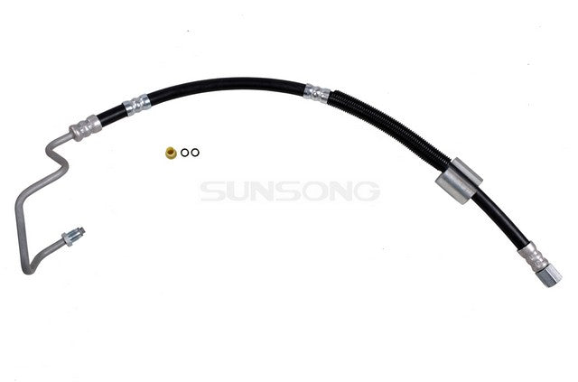 Sunsong Power Steering Pressure Line Hose Assembly P/N:3402794 Fits: Dodge Ram 2500 10-09, Dodge Ram 3500 10-09, Ram 2500 2011, Ram 3500 2011 - Image 1