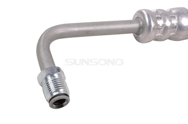 Sunsong Power Steering Pressure Line Hose Assembly P/N:3402801 Fits: Ford Falcon, Ford Falcon Sedan Delivery, Ford Mustang, Ford Ranchero, Ford Sprint, Mercury Caliente, Mercury Comet, Mercury Cyclone, Mercury Villager - Image 2