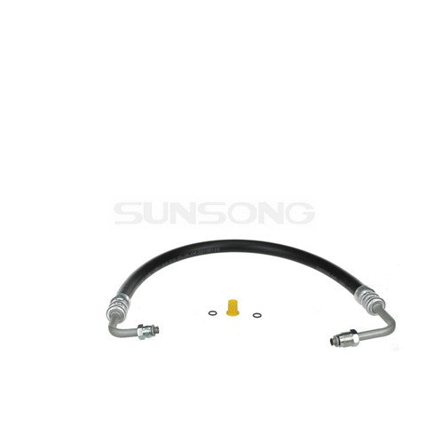 Sunsong Power Steering Pressure Line Hose Assembly P/N:3402806 Fits: International Scout Ii 1980, Jeep Cherokee 1987, Jeep Comanche 1987 - Image 1