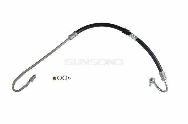 Sunsong Power Steering Pressure Line Hose Assembly P/N:3402807 Fits: Toyota Camry 01-97, Toyota Solara 01-99 - Image 1