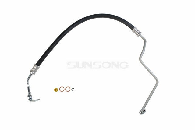 Sunsong Power Steering Pressure Line Hose Assembly P/N:3402816 Fits: Toyota Tacoma 15-05 - Image 1