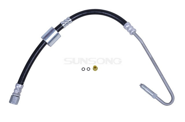 Sunsong Power Steering Pressure Line Hose Assembly P/N:3402856 Fits: Dodge Ram 2500 10-09, Dodge Ram 3500 2009, Ram 1500 12-11, Ram 2500 2012, Ram 3500 2012, Ram 4000 12-11 - Image 1