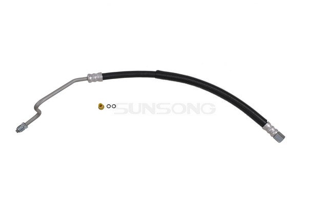 Sunsong Power Steering Pressure Line Hose Assembly P/N:3402858 Fits: Dodge Ram 4500 10-08, Dodge Ram 5500 10-08, Ram 4500 12-11, Ram 5500 12-11 - Image 1