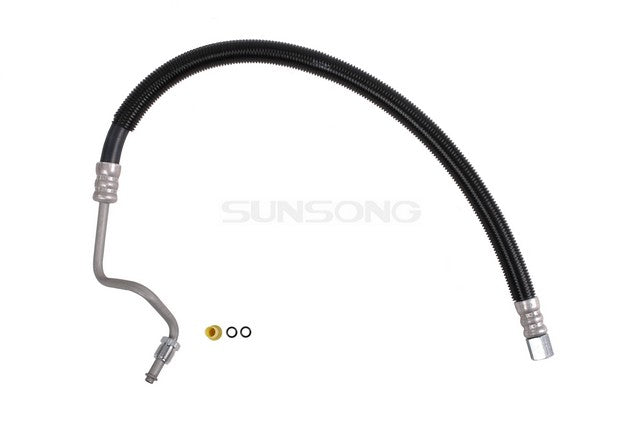 Sunsong Power Steering Pressure Line Hose Assembly P/N:3402859 Fits: Dodge Ram 2500 10-09, Dodge Ram 3500 2010, Ram 2500 12-11, Ram 3500 2011 - Image 1