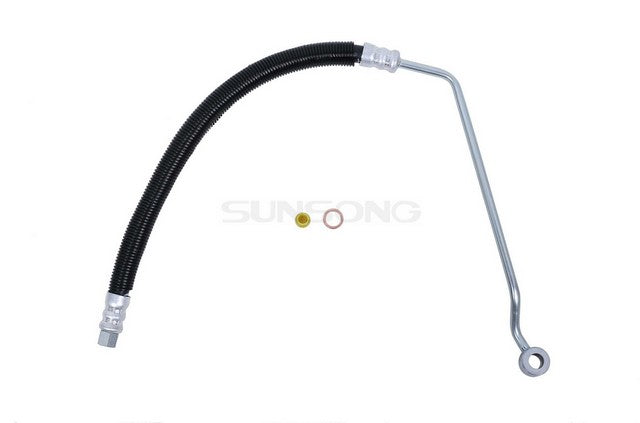 Sunsong Power Steering Pressure Line Hose Assembly P/N:3402880 Fits: Mitsubishi Eclipse 12-06, Mitsubishi Endeavor 11-04, Mitsubishi Galant 09-04 - Image 1