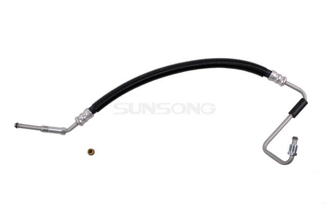Sunsong Power Steering Pressure Line Hose Assembly P/N:3402891 Fits: Chevrolet Silverado 2500 Hd 18-11, Chevrolet Silverado 3500 13-11, Chevrolet Silverado 3500 18-15, Chevrolet Silverado 3500 Hd 18-11, GMC Sierra 2500 Hd 18-11, GMC Sierra 3500 Hd 18-11 - Image 1