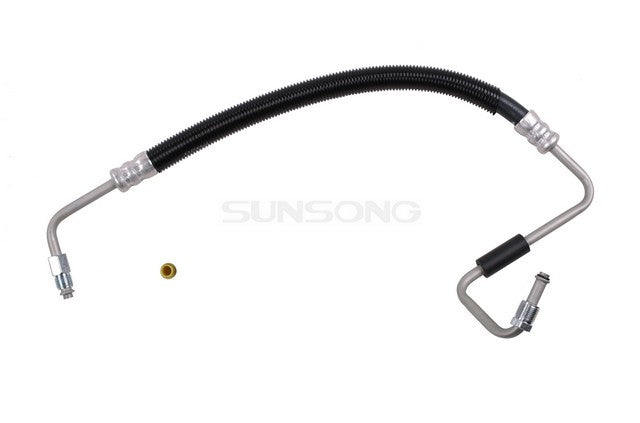 Sunsong Power Steering Pressure Line Hose Assembly P/N:3402892 Fits: Chevrolet Silverado 2500 Hd 18-11, Chevrolet Silverado 3500 Hd 18-11, GMC Sierra 2500 Hd 18-11, GMC Sierra 3500 Hd 18-11 - Image 1
