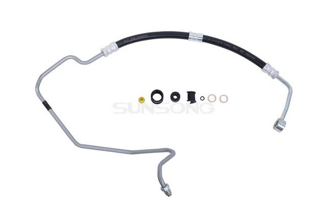 Sunsong Power Steering Pressure Line Hose Assembly P/N:3402894 Fits: Hyundai Genesis Coupe 12-10 - Image 1