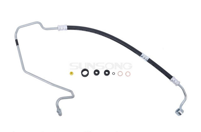 Sunsong Power Steering Pressure Line Hose Assembly P/N:3402896 Fits: Hyundai Genesis Coupe 14-10 - Image 1