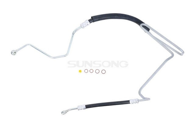 Sunsong Power Steering Pressure Line Hose Assembly P/N:3402924 Fits: Volkswagen Beetle 03-99 - Image 1