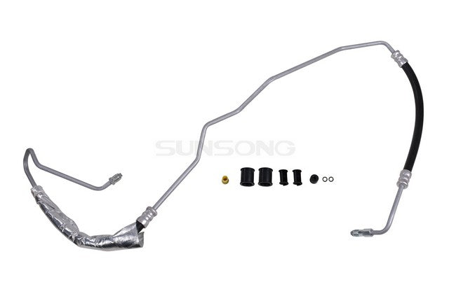 Sunsong Power Steering Pressure Line Hose Assembly P/N:3402925 Fits: Chrysler TOWN &amp; COUNTRY 10-08, Dodge Grand Caravan 10-08, Volkswagen Routan 10-09 - Image 1