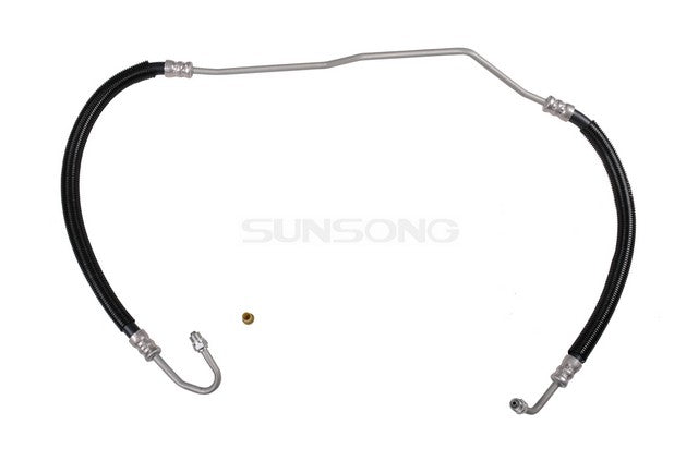 Sunsong Power Steering Pressure Line Hose Assembly P/N:3402943 Fits: Ford F-250 Super Duty 10-08, Ford F-350 Super Duty 10-08, Ford F-450 Super Duty 10-08, Ford F-550 Super Duty 10-08 - Image 1