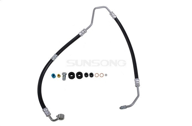Sunsong Power Steering Pressure Line Hose Assembly P/N:3402947 Fits: Kia Sorento 09-07 - Image 1
