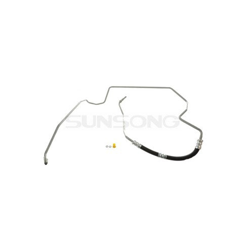 Sunsong Power Steering Pressure Line Hose Assembly P/N:3402950 Fits: Volvo S60 2004, Volvo V70 2004 - Image 1
