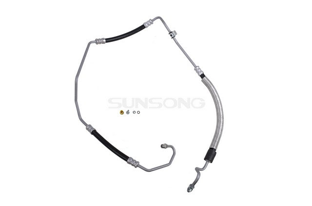 Sunsong Power Steering Pressure Line Hose Assembly P/N:3402963 Fits: Chrysler Pacifica 08-05 - Image 1