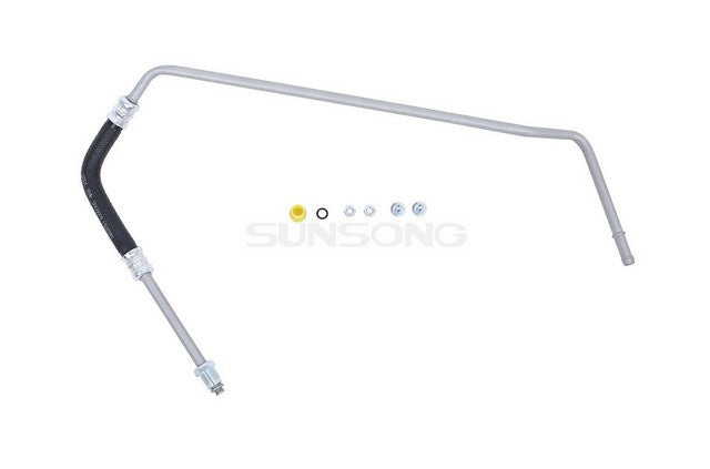Sunsong Power Steering Return Line Hose Assembly P/N:3402975 Fits: Dodge Caliber 11-07, Jeep Compass 14-07, Jeep Patriot 13-07 - Image 1