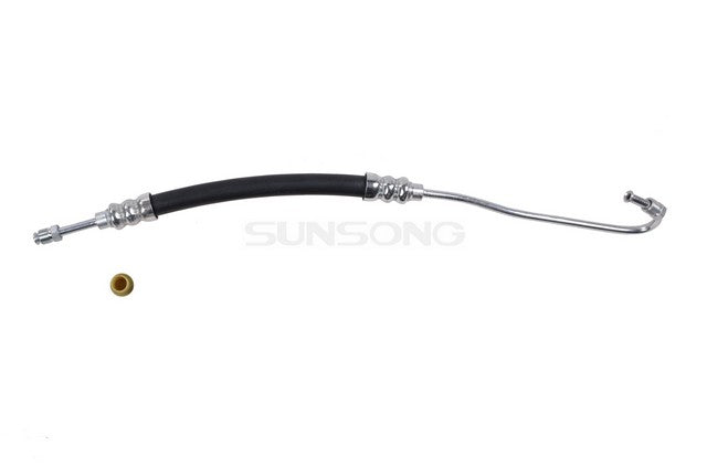 Sunsong Power Steering Cylinder Line Hose Assembly P/N:3403016 Fits: Chevrolet C10 Panel, Chevrolet C10 Pickup, Chevrolet C20 Pickup, Chevrolet C30 Panel, Chevrolet C30 Pickup, Chevrolet K10 Pickup, Chevrolet K20 Pickup, GMC 1000, GMC 1000 Series - Image 1