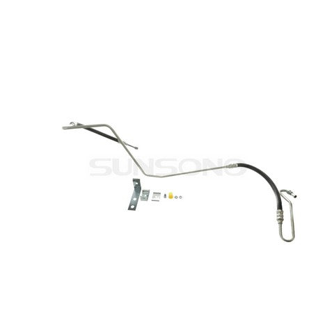 Sunsong Power Steering Cylinder Line Hose Assembly P/N:3403020 Fits: Ford F-100 1976, Ford F-150 77-76, Ford F-250 77-73 - Image 1