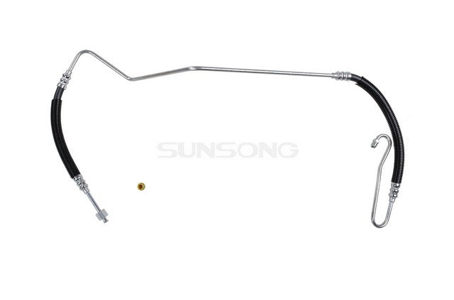 Sunsong Power Steering Cylinder Line Hose Assembly P/N:3403022 Fits: Ford F-100 1976, Ford F-150 77-76, Ford F-250 77-73 - Image 1
