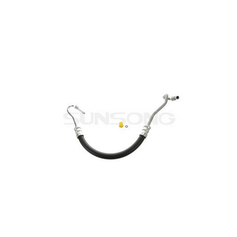 Sunsong Power Steering Pressure Line Hose Assembly P/N:3403049 Fits: Dodge B100 78-77, Dodge B200 78-77, Dodge B300 78-77, Dodge Cb300 78-76, Plymouth Pb100 78-77, Plymouth Pb200 78-77, Plymouth Pb300 1978 - Image 1