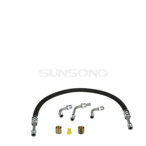 Sunsong Power Steering Pressure Line Hose Assembly-Universal P/N:3403079 Fits: Chevrolet C50 78-69, Chevrolet C60 78-69, Ford F-7000 80-70 - Image 1
