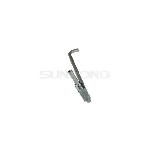 Sunsong Power Steering Pressure Line Hose Assembly P/N:3403107 Fits: Chevrolet B60 86-80, Chevrolet C50 87-79, Chevrolet C60 87-79, Chevrolet C70 86-79, GMC B6000 86-80, GMC C5000 87-79, GMC C6000 86-79, GMC C7000 86-79 - Image 2