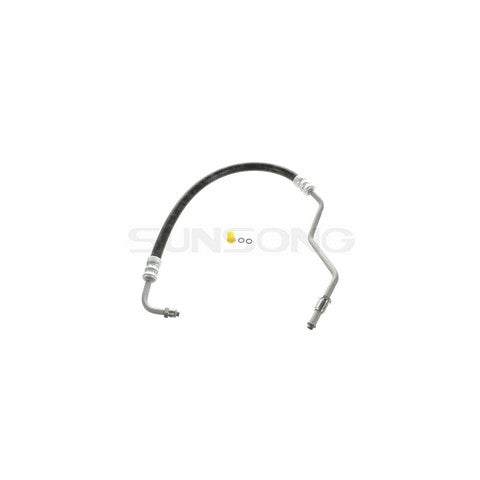 Sunsong Power Steering Pressure Line Hose Assembly P/N:3403110 Fits: Chevrolet B7 96-93, Chevrolet C60 Kodiak 96-90, Chevrolet C70 Kodiak 96-90, GMC B7 96-93, GMC C6000 Topkick 96-90, GMC C7000 Topkick 96-90 - Image 1