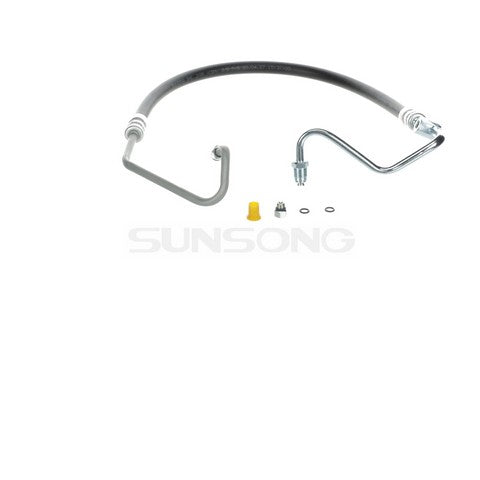 Sunsong Power Steering Pressure Line Hose Assembly P/N:3403118 Fits: Chevrolet Llv 93-87 - Image 1