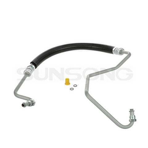 Sunsong Power Steering Pressure Line Hose Assembly P/N:3403161 Fits: Chevrolet C3500hd 1991, GMC C3500hd 1991 - Image 1