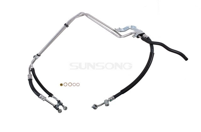 Sunsong Power Steering Hose Assembly P/N:3403229 Fits: Nissan Frontier 1999 - Image 1