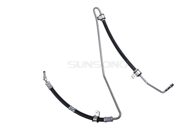 Sunsong Power Steering Pressure Line Hose Assembly P/N:3403231 Fits: Dodge Sprinter 2500, Dodge Sprinter 3500, Freightliner Sprinter 2500, Freightliner Sprinter 3500, Mercedes-benz Sprinter 2500, Mercedes-benz Sprinter 3500 - Image 1