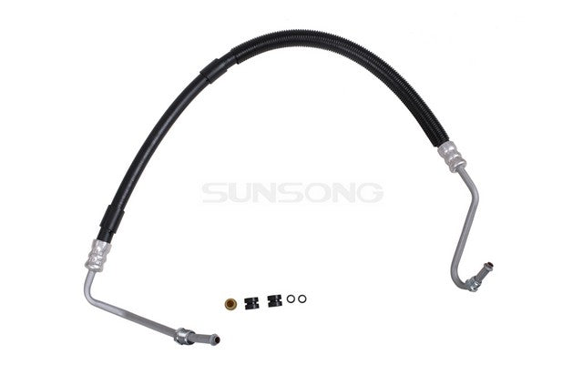 Sunsong Power Steering Pressure Line Hose Assembly P/N:3403245 Fits: Chrysler 200 14-11, Dodge Avenger 14-11 - Image 1