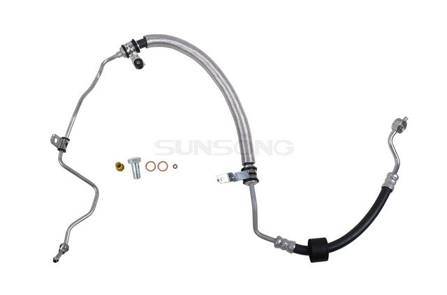 Sunsong Power Steering Pressure Line Hose Assembly P/N:3403260 Fits: Kia Optima 08-06, Kia Rondo 08-07, Kia Rondo 12-11 - Image 1