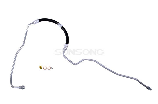 Sunsong Power Steering Pressure Line Hose Assembly P/N:3403261 Fits: Saab 9-5 03-99 - Image 1