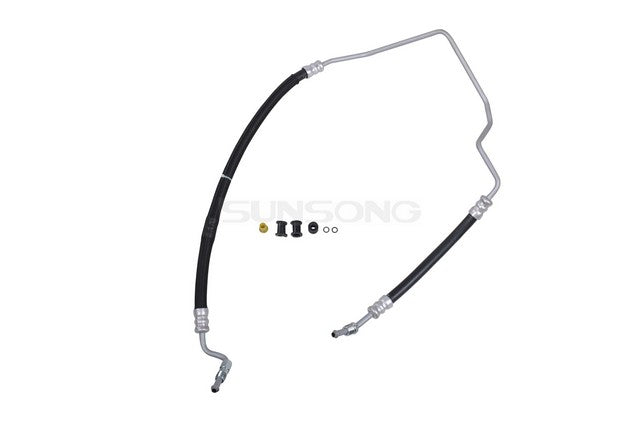 Sunsong Power Steering Pressure Line Hose Assembly P/N:3403277 Fits: Chrysler 300 14-12, Dodge Challenger 19-11, Dodge Charger 19-12 - Image 1