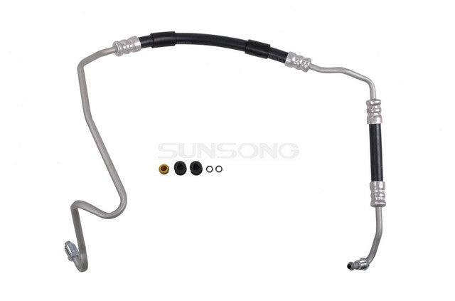 Sunsong Power Steering Pressure Line Hose Assembly P/N:3403279 Fits: Jeep Wrangler 17-12, Jeep Wrangler Jk 2018 - Image 1