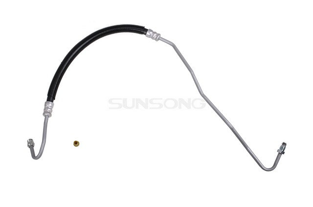 Sunsong Power Steering Pressure Line Hose Assembly P/N:3403283 Fits: Ford F-250 Super Duty 16-11, Ford F-350 16-13, Ford F-350 2011, Ford F-350 Super Duty 16-11, Ford F-450 Super Duty 16-11, Ford F-550 Super Duty 16-11 - Image 1