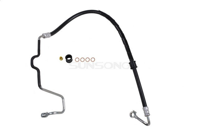 Sunsong Power Steering Pressure Line Hose Assembly P/N:3403288 Fits: Mitsubishi Outlander 2003 - Image 1