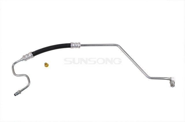 Sunsong Power Steering Pressure Line Hose Assembly P/N:3403289 Fits: Ford E-450 Econoline Super Duty 02-99 - Image 1