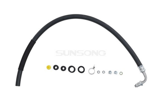 Sunsong Power Steering Return Line Hose Assembly P/N:3403301 Fits: Pontiac Solstice 09-06, Saturn Sky 10-07 - Image 1