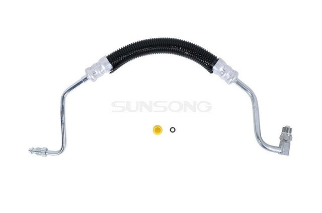 Sunsong Power Steering Pressure Line Hose Assembly P/N:3403312 Fits: Ford E-450 Econoline Super Duty 02-00, Ford E-450 Super Duty 2003 - Image 1