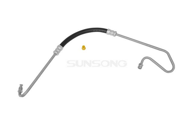 Sunsong Power Steering Pressure Line Hose Assembly P/N:3403318 Fits: Chevrolet G10 78-76, Chevrolet G20 77-76, Chevrolet G30 78-76, GMC G15 78-76, GMC G25 77-76, GMC G35 78-76 - Image 1