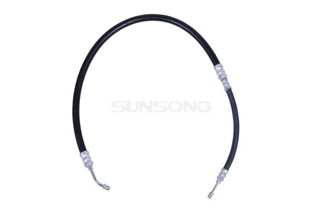 Sunsong Power Steering Pressure Line Hose Assembly P/N:3403326 Fits: Chevrolet Bel Air 57-55, Chevrolet Del Ray 1957, Chevrolet Nomad 57-55, Chevrolet One-fifty Series 57-55, Chevrolet Two-ten Series 57-55 - Image 1