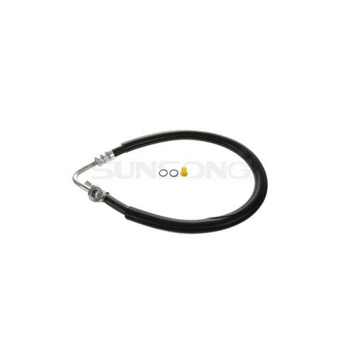 Sunsong Power Steering Pressure Line Hose Assembly P/N:3403399 Fits: Dodge 2000 Gtx, Eagle 2000 Gtx, Eagle Summit, Eagle Talon, Mitsubishi Eclipse, Mitsubishi Expo, Mitsubishi Expo Lrv, Mitsubishi Galant, Plymouth Colt, Plymouth Laser - Image 1