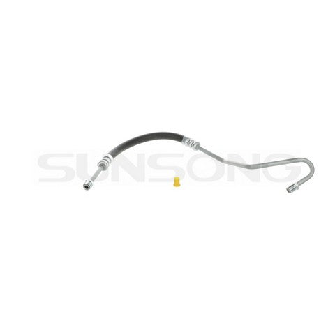 Sunsong Power Steering Pressure Line Hose Assembly P/N:3403417 Fits: Dodge D100, Dodge D100 Panel, Dodge D200, Dodge D300, Fargo D100 Pickup, Fargo D110 Pickup, Fargo D200 Pickup, Fargo D210 Pickup, Plymouth Trailduster - Image 1