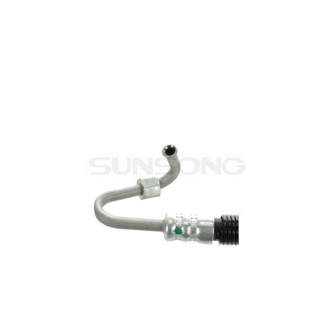 Sunsong Power Steering Pressure Line Hose Assembly P/N:3403504 Fits: Ford E-100 Econoline 75-71, Ford E-150 Econoline 1975, Ford E-200 Econoline 74-71, Ford E-250 Econoline 1975, Ford E-300 Econoline 74-71, Ford E-350 Econoline 1975 - Image 2